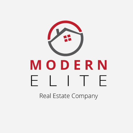 Modern real estate logo design for real estate company