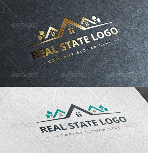 best real estate logo design template