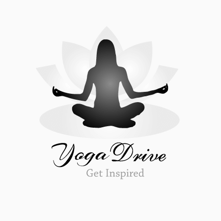 yoga logo design template