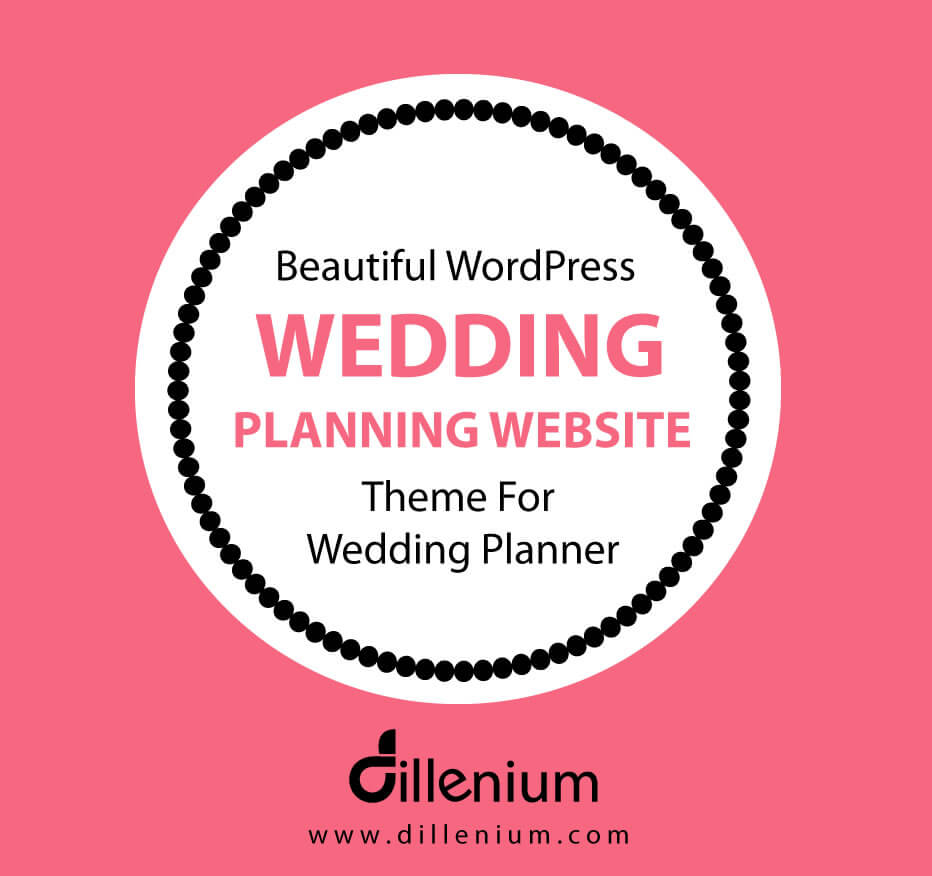 wordpress wedding planning website for wedding planner