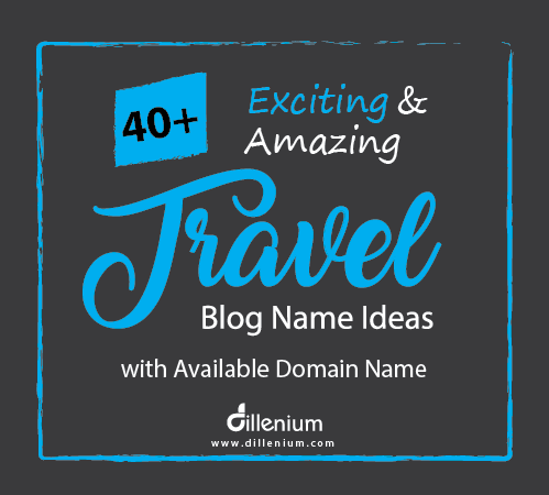 travel blog name ideas