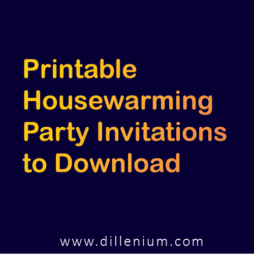 printable housewarming party invitations