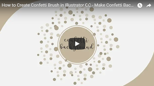 confetti illustrator tutorial