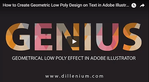 low poly logo illustrator tutorial