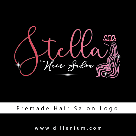 hair stylist Archives - Business Logo | Custom Logo Design | Premade Logos  | Brand Strategist | Dillenium