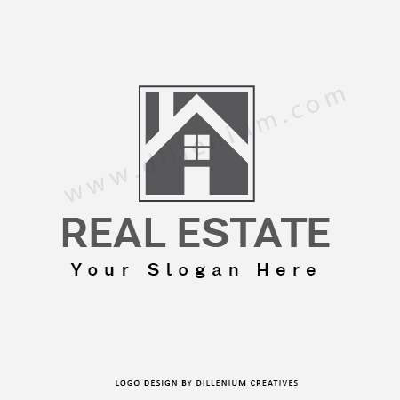 Real Estate Company logo - Real estate logo - Broker logo